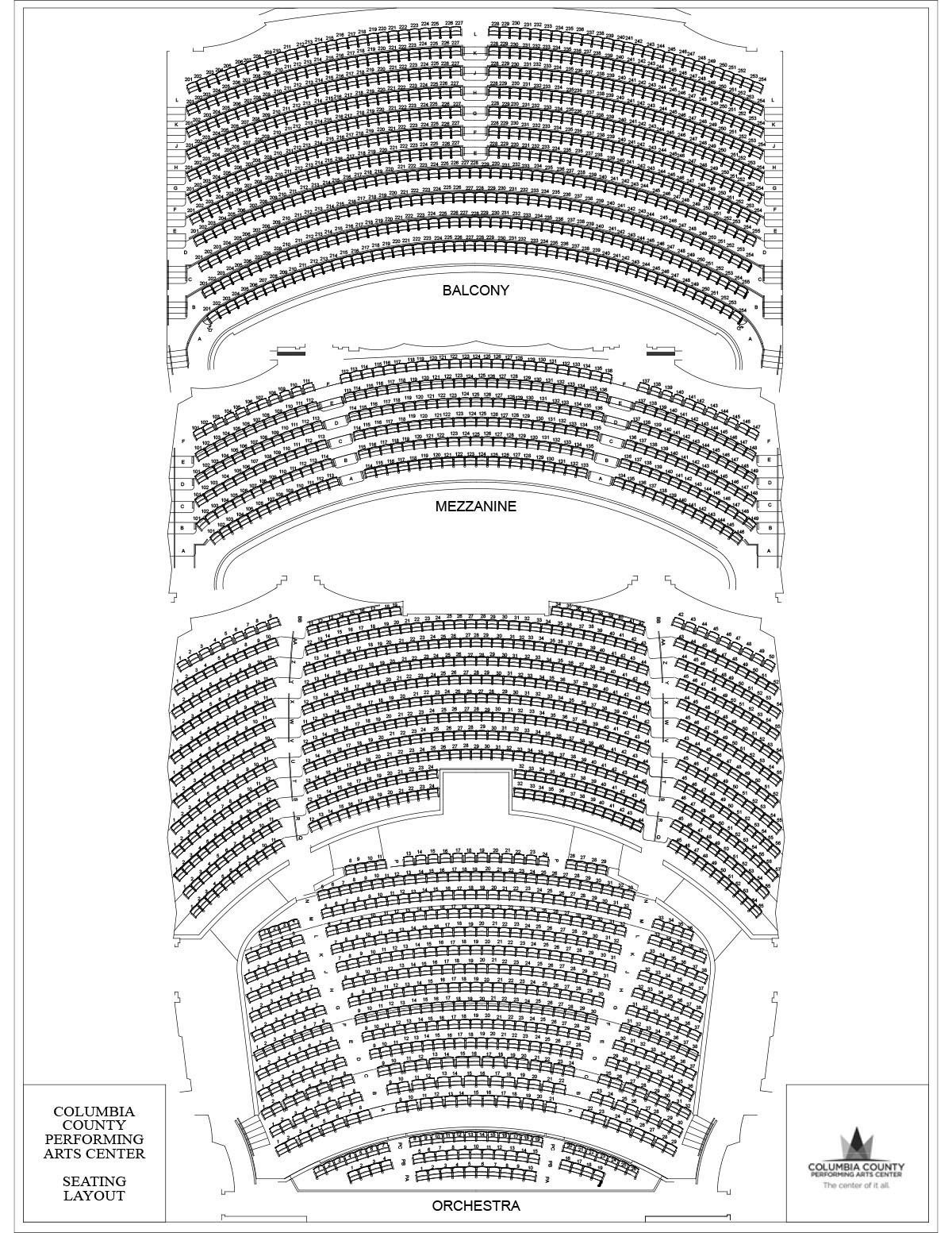 ccpac seating layout